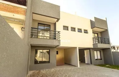 Sobrado com 3 qurtos sendo 1 suíte à venda, 135 m² por r$ 739.000 - boqueirão - curitiba/pr