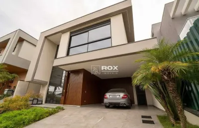 Casa em condomínio com 3 quartos à venda, 307 m² - santa felicidade, curitiba/pr