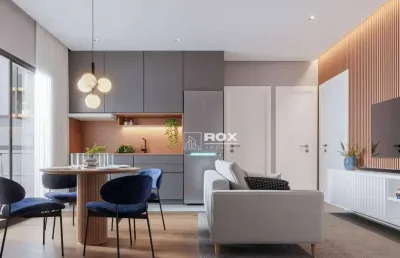 Apartamento com 2 quartos suítes à venda, 55 m² - portão, curitiba/pr