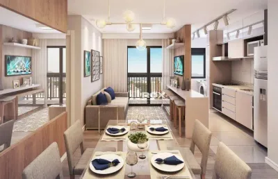 Apartamento com 2 quartos à venda, 44 m² - ecoville, curitiba/pr
