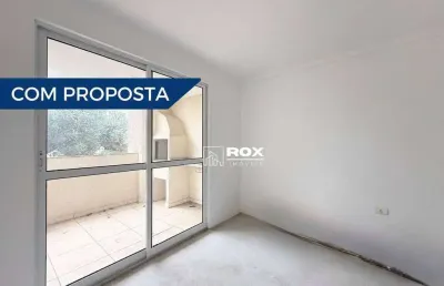 Apartamento com 2 quartos e sacada à venda, 58 m² por r$ 379.000 - novo mundo - curitiba/pr