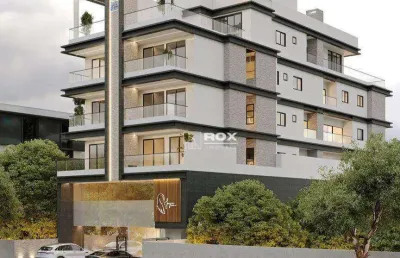 Apartamento à beira mar com 2 quartos à venda, 79 m² - balneário saint etienne - matinhos/pr