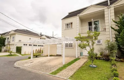 Casa em condomínio fechado com 4 quartos à venda, 231 m² - santa felicidade, curitiba/pr