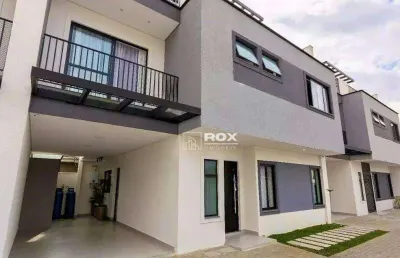 Sobrado com 3 suítes à venda - santa felicidade - curitiba/pr