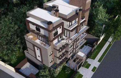 Cobertura com 2 quartos à venda, 84 m² - campina do siqueira - curitiba/pr