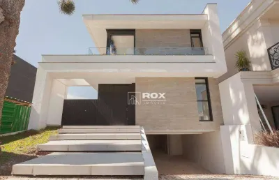 Casa em condomínio, 3 suítes à venda por r$ 2.499.000 - santa felicidade - curitiba/pr