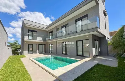 Casa em condomínio, 3 suítes, com piscina e elevador, à venda - santo inácio - curitiba/pr