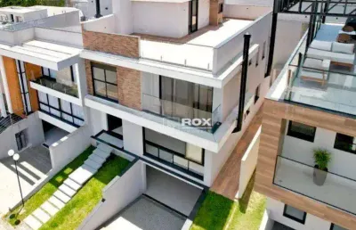 Casa em condomínio, 4 suítes à venda - campo comprido - curitiba/pr