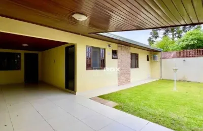 Casa térrea com 4 quartos e semi-mobiliada à venda, 219 m² - portão, curitiba/pr