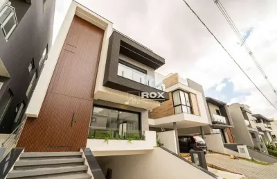 Casa em condomínio fechado com 3 suítes à venda, 214 m² por r$ 1.550.000 - santa cândida - curitiba/pr