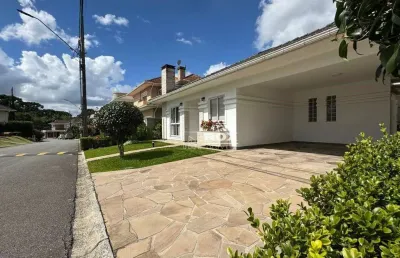 Casa térrea com 164 m² em condomínio fechado, 3 quartos e quintal à venda por r$ 2.099.000 - santa felicidade, curitiba/pr