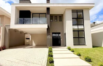 Casa em condomínio 3 suítes, à venda - santa felicidade - curitiba/pr