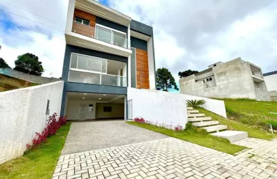 Casa com 3 dormitórios à venda, 350 m² por r$ 2.400.000,00 - santa cândida - curitiba/pr
