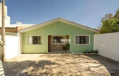 Casa térrea, em condomínio fechado e amplo quintal à venda, 120 m² por r$ 539.000 - capela velha, araucária/pr