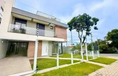 Casa triplex com 3 suítes à venda, 160 m² por r$ 1.300.000 - boa vista, curitiba/pr