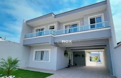 Casa no litoral com 5 quartos, piscina, edícula à venda, 320 m² por r$ 1.750.000