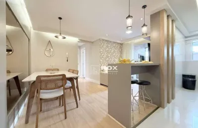Apartamento garden, mobiliado, com 2 quartos à venda - novo mundo - curitiba/pr