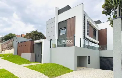 Sobrado de alto padrão com 2 quartos 1 suíte à venda, 192 m² por r$ 1.550.000 - seminário, curitiba/pr