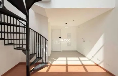 Apartamento duplex com 1 quarto à venda - portão - curitiba/pr