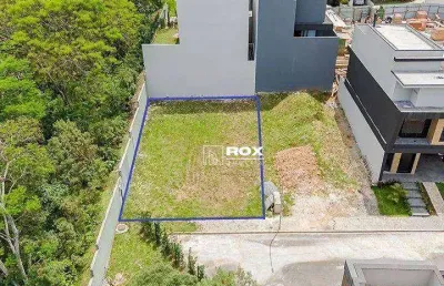 Terreno em condomínio fechado à venda, 234 m² por r$ 820.000 - campo comprido, curitiba/pr