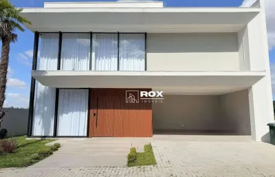 Casa em condomínio, com 3 suítes à venda - santa felicidade - curitiba/pr