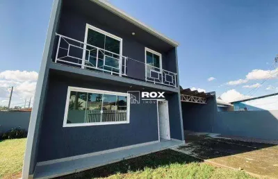 Sobrado com 2 quartos à venda, 75 m² por r$ 390.000 - eucaliptos - fazenda rio grande/pr
