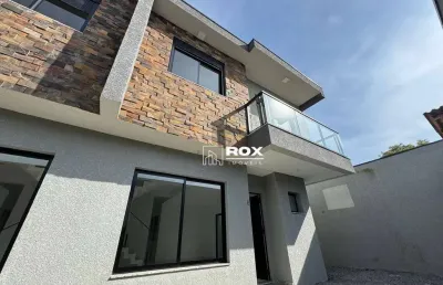 Sobrado com 3 quartos à venda, 101 m² por r$ 650.000 - xaxim, curitiba/pr