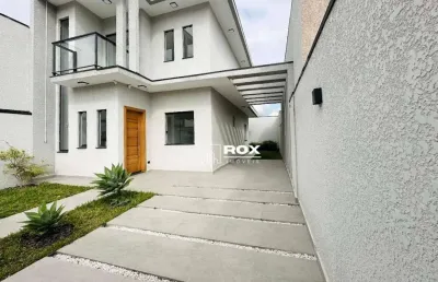 Sobrado com 3 quartos à venda, 80 m² por r$ 650.000 - eucaliptos - fazenda rio grande/pr