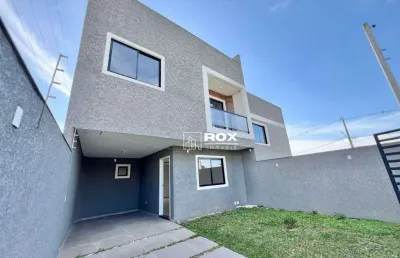 Sobrado com 3 quartos 1 suíte à venda, 106 m² por r$ 675.000 - atuba, curitiba/pr