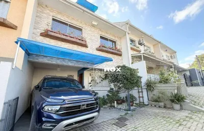 Sobrado mobiliado, 3 quartos à venda - santo inácio - curitiba/pr