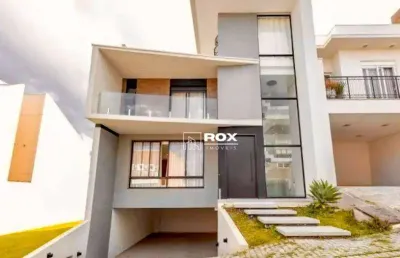 Casa em condomínio com 4 suítes, mobiliada, à venda - bairro alto - curitiba/pr