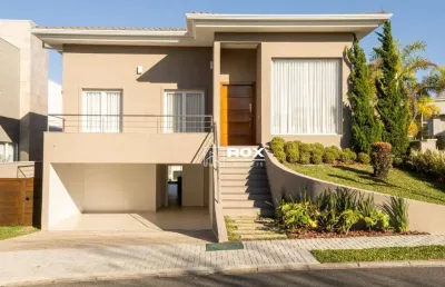 Casa em condomínio, com 5 suítes à venda - curitiba/pr