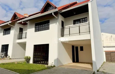 Sobrado triplex com 3 quartos à venda, 142 m² por r$ 749.900 - bacacheri, curitiba/pr