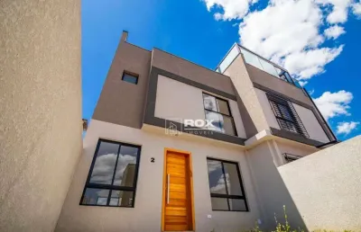 Sobrado com 3 quartos à venda, 102 m² por r$ 699.000 - lindóia, curitiba/pr