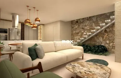 Casa de alto padrão na planta à venda, 176 m² por r$ 1.350.000 - santa cândida - curitiba/pr