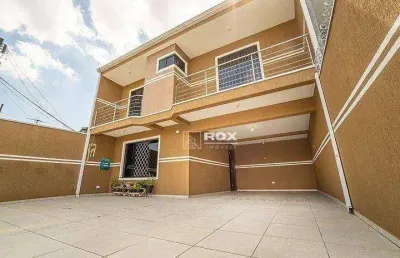 Sobrado com 3 quartos à venda - fazendinha - curitiba/pr