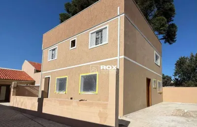 Sobrado com 3 quartos para alugar, 135 m² por r$ 4.500/mês - santa felicidade, curitiba/pr