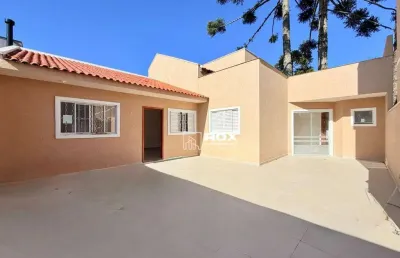 Casa com terraço e 3 quartos para alugar, 125 m² por r$ 4.260/mês - santa felicidade, curitiba/pr