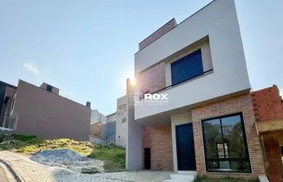 Sobrado com 2 suítes à venda, 125 m² por r$ 590.000 - santa cândida - curitiba/pr