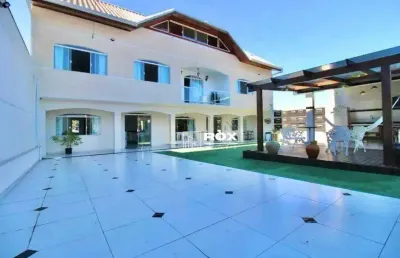 Casa ampla com 5 quartos para alugar, 500 m² por r$ 7.246/mês - campo comprido, curitiba/pr