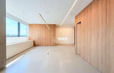 Sala mobiliada à venda, 74 m² por r$ 1.320.000 - campina do siqueira - curitiba/pr
