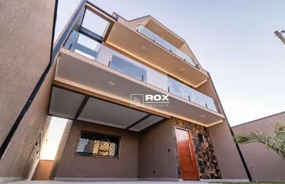Casa triplex com 3 suítes à venda por r$ 1.300.000 - eucaliptos, fazenda rio grande/pr
