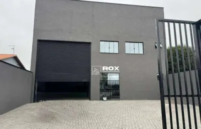 Barracão amplo para alugar, 500 m² por r$ 14.000/mês - vargem grande, pinhais/pr