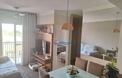 Apartamento com 2 dormitórios à venda, 67 m² por r$ 308.000,00 - residencial viva vista - sumaré/sp