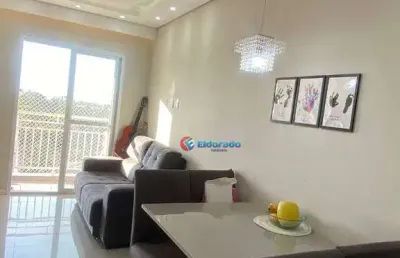 Apartamento com 2 dormitórios à venda, 60 m² por r$ 280.000,00 - chácara santa antonieta (nova veneza) - sumaré/sp
