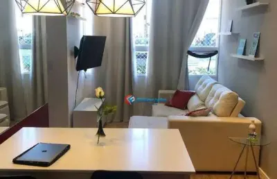 Apartamento com 2 dormitórios à venda, 49 m² por r$ 290.000,00 - jardim maria antonia (nova veneza) - sumaré/sp