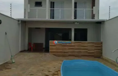 Sobrado com 2 dormitórios à venda, 120 m² por r$ 320.000,00 - monterrey - monte mor/sp