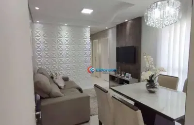 Apartamento com 2 dormitórios à venda, 49 m² por r$ 220.000,00 - jardim das laranjeiras - santa bárbara d'oeste/sp