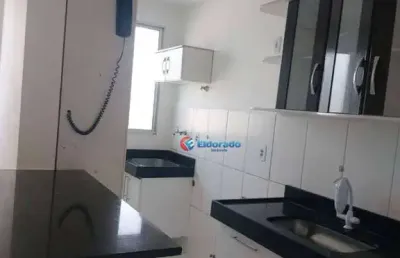Apartamento com 2 dormitórios à venda, 51 m² por r$ 307.400,00 - jardim vista alegre - paulínia/sp