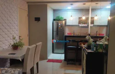 Apartamento com 2 dormitórios à venda, 57 m² por r$ 270.000,00 - jardim das colinas - hortolândia/sp